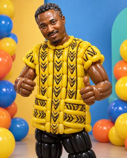 Resultat obtenu avec /balloonart